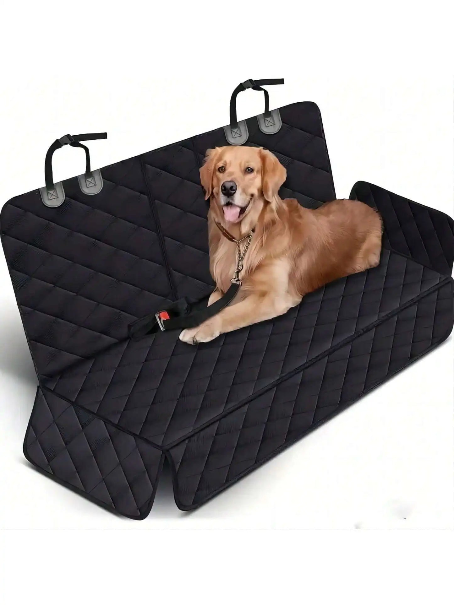 Waterproof Pet Car Seat Cover Protector with Middle Seat Armrest 