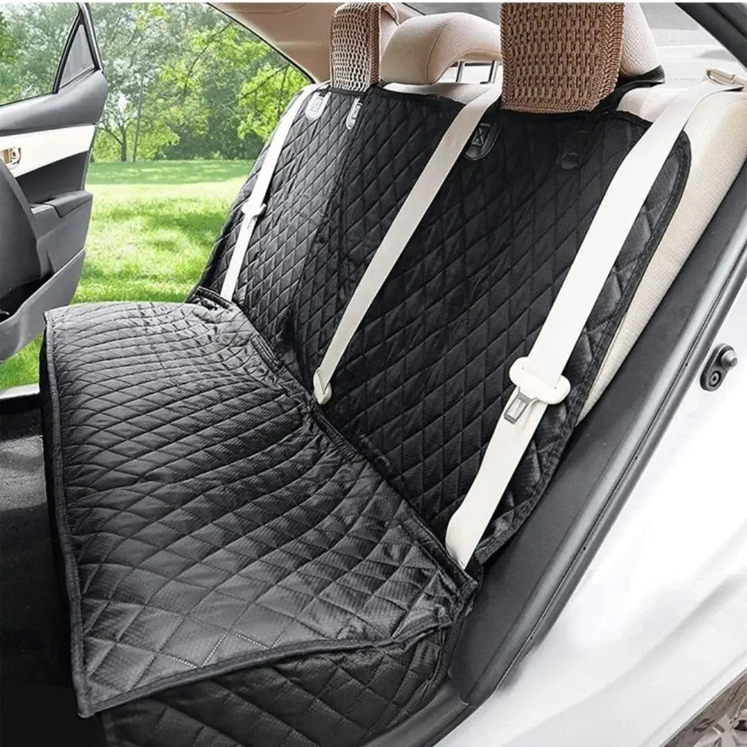 Waterproof Pet Car Seat Cover Protector with Middle Seat Armrest 